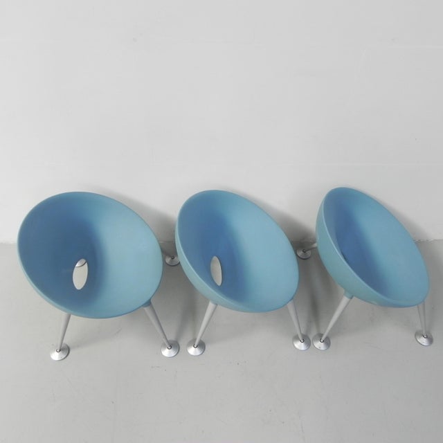 Metal Turtle Club Chairs by Matteo Thun for Sedus, 2004, Set of 3 For Sale - Image 7 of 18