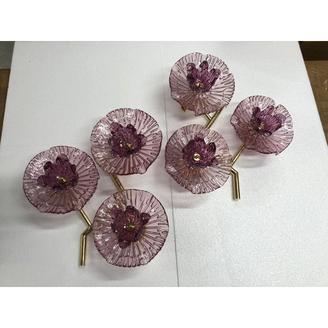 Amazing Murano Art Glass applique. Particular and original applique from the manufacture of Murano glassworks. The Murano...