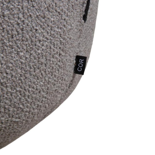 Gray Jalis 21 Fabric Two-Seater Grey Sofa from COR For Sale - Image 8 of 12