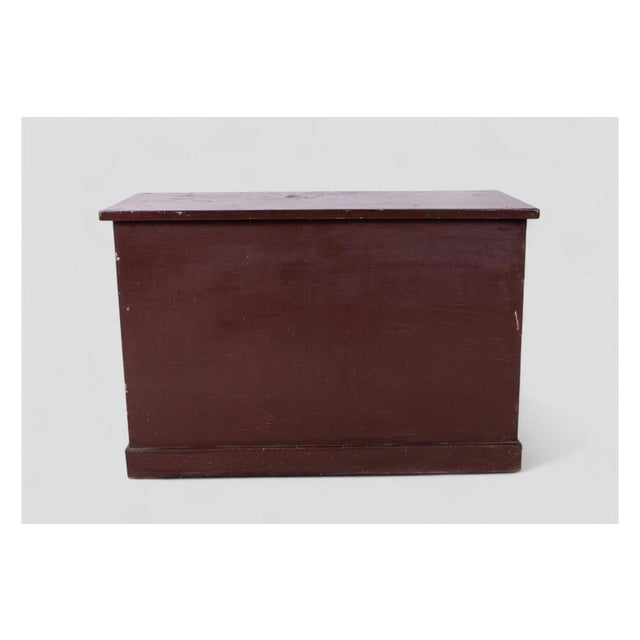 Vintage Wooden Desk, 1940s For Sale - Image 6 of 8