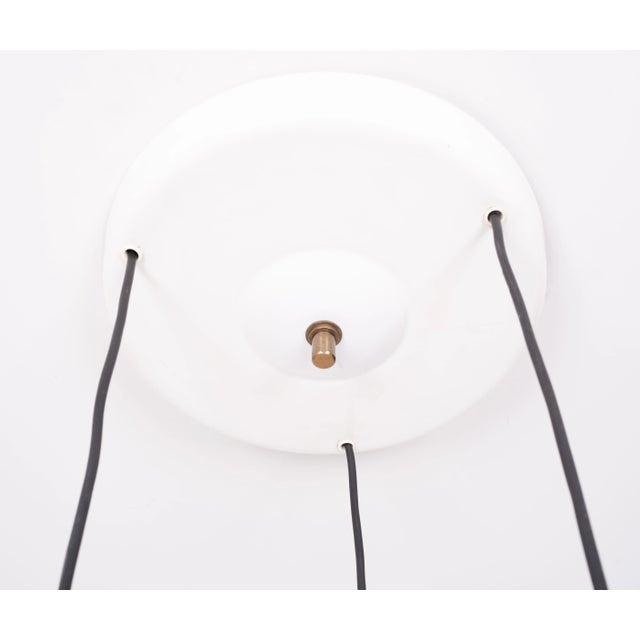 Yellow Pendant Lamp in Aluminum, 1960s For Sale - Image 6 of 7