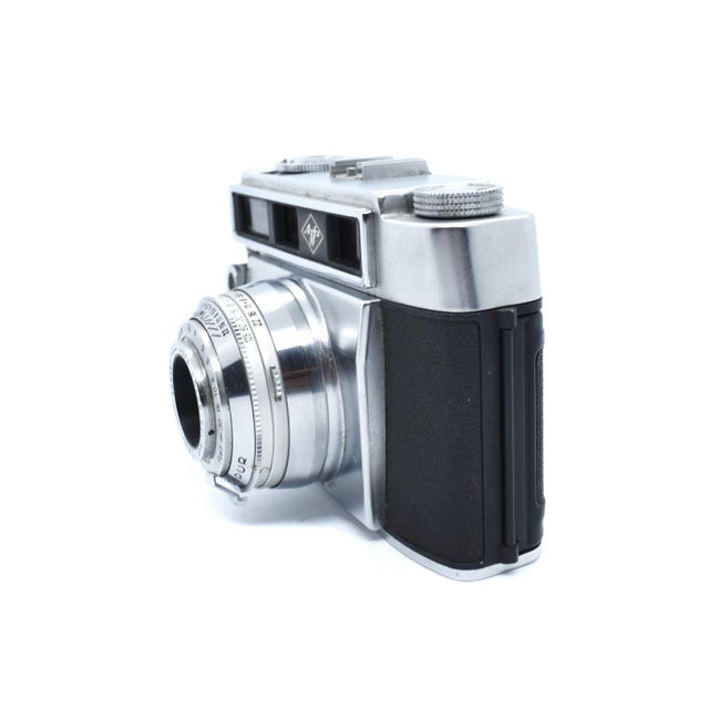 Mid-Century Modern Vintage 1950s Agfa Super Silette-L Rangefinder Camera With Color-Solinar Lens Germany For Sale - Image 3 of 7