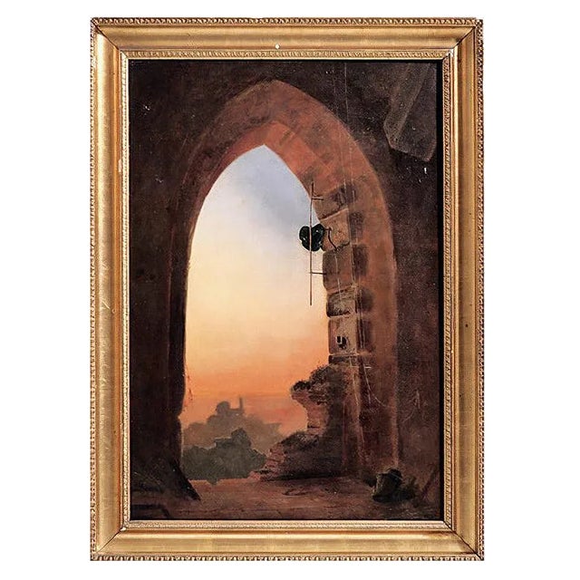 Vintage German Painting For Sale