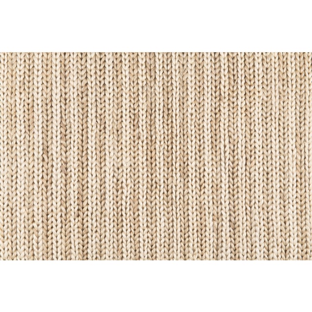 Transitional Part & Parcel Goods Jute Braid Runner, 2’6”x12’, Natural Stripe For Sale - Image 3 of 5