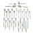 Mid 20th Century Mid-Century Modern Towle Sterling Silver Flatware Set - 31 pcs For Sale