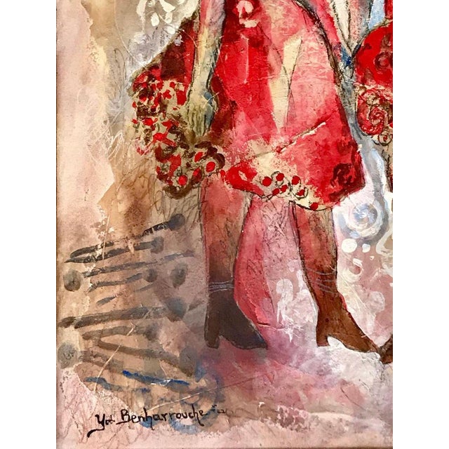 Yoel Benharrouche Ballad for the joy of living, 2005 Oil on canvas mounted on a frame Hand signed Countersigned and titled...