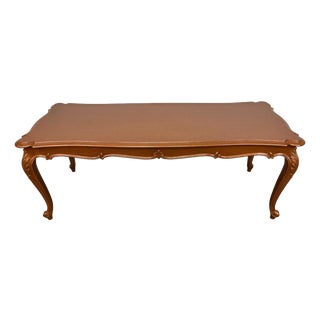 Vintage French Coffee Table in Wood For Sale