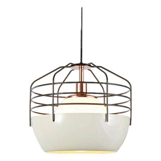 Mid-Century Modern Roll & Hill Bluff City 14" Pendant Light by Jonah Takagi - Brand New For Sale