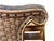 Vintage British Colonial Tommy Bahama Style Woven Rattan Loveseat For Sale In Greensboro - Image 6 of 12