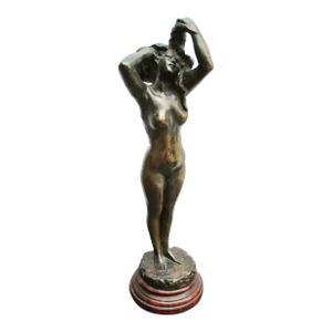 Rodin Bronze Standing Female Nude