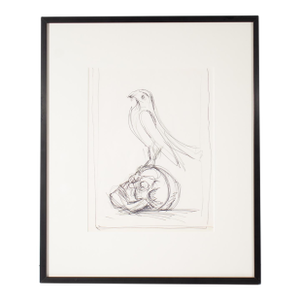 Ink and Graphite Momento Mori Drawing by James L. Bruch