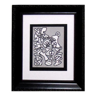 Abstract Jean Dubuffet Lithograph Limited Edition - 1973 Abstract Forms For Sale
