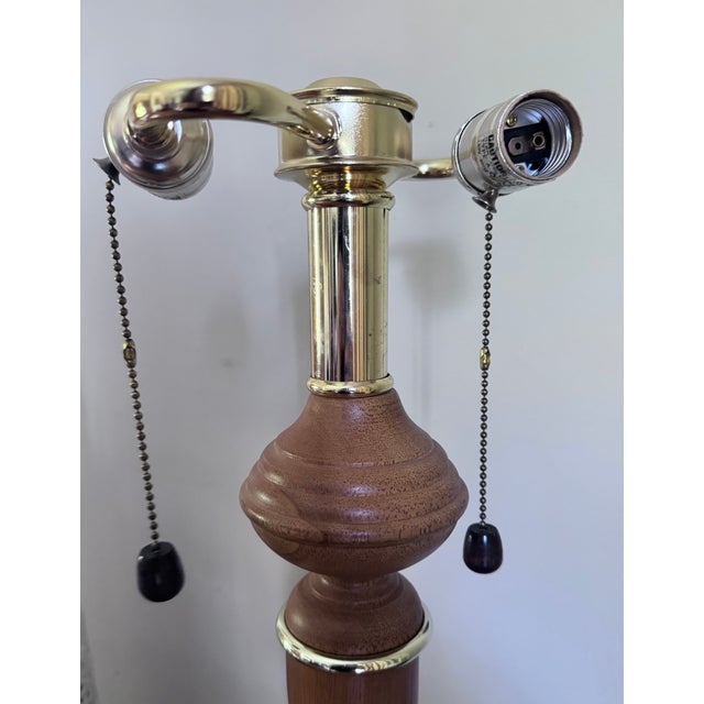 MCM James Mont Carved Helix Lamp for Frederick Cooper For Sale - Image 14 of 15