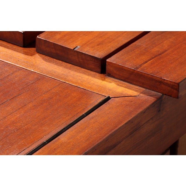 Vintage Wooden Bench with Storage, 1960 For Sale - Image 13 of 16