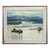 Mid-Century Modern 'Light Over the Valley' Swedish Original Semi-Abstract Landscape Oil Painting, Framed For Sale
