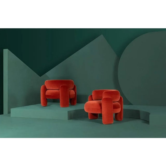 Textile Embrace Cormo Chalk Armchair by Royal Stranger For Sale - Image 7 of 10