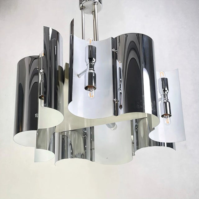 Mid-Century Modern Ceiling Lamp, 1970s For Sale - Image 3 of 10