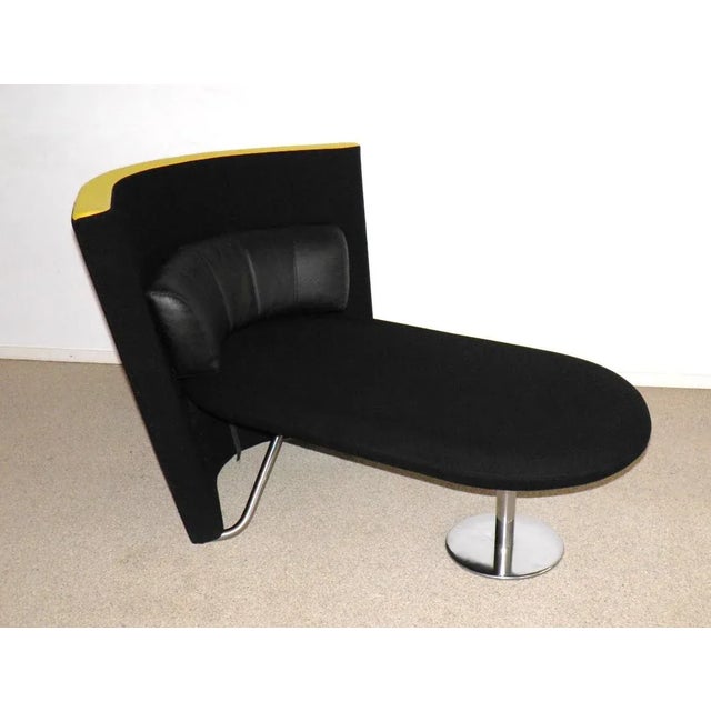 Mid-Century Modern Mid-Century Black EJ-800 Rotor Sofa by Peter Hiort Lore & Johannes Foersom for Erik Jørgensen Møbelfabrik For Sale - Image 3 of 4