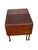 This 1930 Queen Anne walnut drop leaf coffee table is an antique piece fully assembled with a rectangular shape and a...