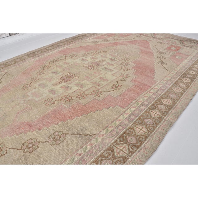 Textile 1960s Anatolian Kurdish Handknotted Carpet For Sale - Image 7 of 10