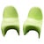 Panton Classic Chairs in Lime Green - A Pair For Sale - Image 13 of 13