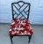Thomas Chippendale Set of Six 1970s Black Chinese Chippendale Style Faux Bamboo Dining Chairs For Sale - Image 4 of 12