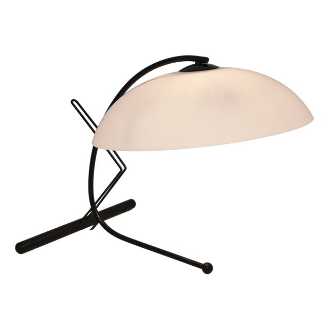 Table Lamp in Murano Glass and Black Metal, 1980s For Sale