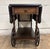 Vintage Mahogany Drop Leaf Bar Cart Tea Cart For Sale - Image 10 of 13