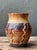 Vintage Handcrafted Ceramic Vase With Wave Motif For Sale - Image 13 of 15