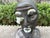 Ceramic Mid-Century Glazed Pottery Surrealist Bust Sculpture For Sale - Image 7 of 12