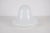Italian mushroom table lamp from the 1970s, made with a single softly shaped opaline glass body. The rounded shade flows...