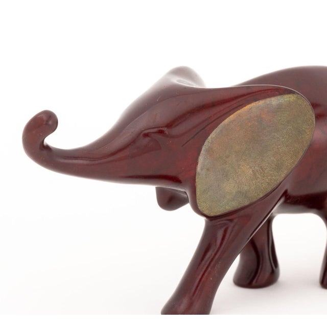 Loet Vanderveen Patinated and Gilt Bronze Animal Sculptures, 2 For Sale - Image 9 of 14