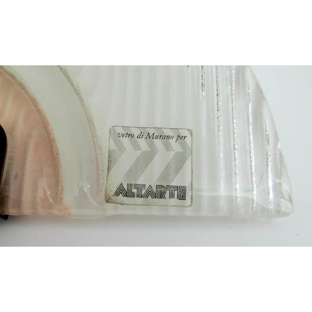 Vintage Italian Murano Glass Ceiling Lamps from Stilkronen, 1990s, Set of 2 For Sale - Image 10 of 12