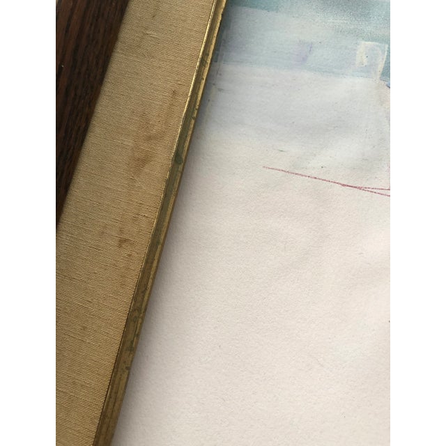 Abstract Abstract Lithograph "Dreamscape" 1980's For Sale - Image 3 of 9