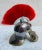 Antique 1900s Miniature Roman Helmet Galea Paperweight For Sale - Image 12 of 12