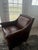 Bernhardt Brown Leather Club Chair With Nailhead Trim For Sale - Image 13 of 13