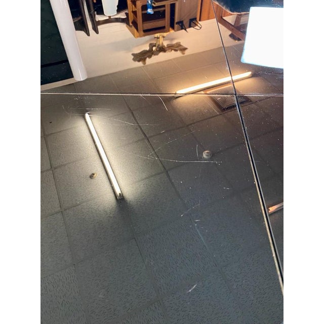 Large Handmade Coffee Table in Glass and Aluminum For Sale - Image 14 of 18