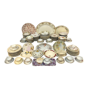 Mixed China Service for 12- Set of 145