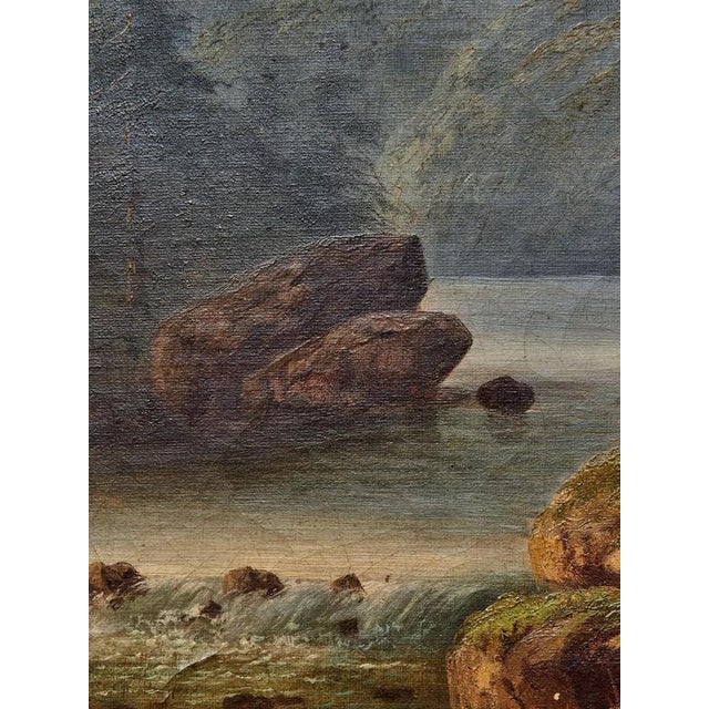 Edouard Boehm (18301890) Mountain Landscape with Cottage For Sale - Image 4 of 10
