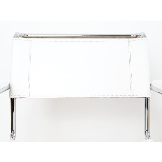 Vintage Model S34 Armchair by Mart Stam for Thonet, 1970s, Set of 4 For Sale - Image 15 of 18