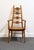 Rustic Unique Furniture Solid Oak Southwestern Mediterranean Ladderback Dining Arm Chair 5530 – American Fiesta Finish For Sale - Image 3 of 10