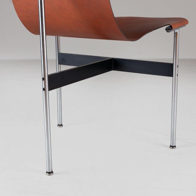 T-Chair by Katavolos, Kelley and Littell for ICF De Padua, 1960s, Set of 6 For Sale - Image 10 of 17