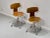 Set of Vintage Model 3113 Swivel Office Chairs by Arne Jacobsen for Fritz Hansen, 1960s For Sale - Image 5 of 13