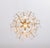 Chandelier in Brass and Crystal Glass from Kinkeldey, Germany, 1970s For Sale - Image 3 of 11