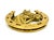 Metal Vintage Brass Horse Head & Horseshoe Door Knocker With Celtic Knot – English Equestrian / Traditional For Sale - Image 7 of 9