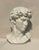 White David Statue Bust Head Dimensions: 9” width x 7.5” depth x 11” height