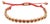 Lucky Elephant Red Woven Unisex String Bracelet For Sale