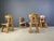 Brutalist Vintage Brutalist Dutch Oak Dining Chairs, 1960s, Set of 4 For Sale - Image 3 of 5