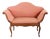 Louis XV Walnut Small Sofa, 1900s For Sale