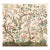 Cream Chinoiserie Garden Mural | Full-Size Hand-Painted Floral Bird Wall Art For Sale